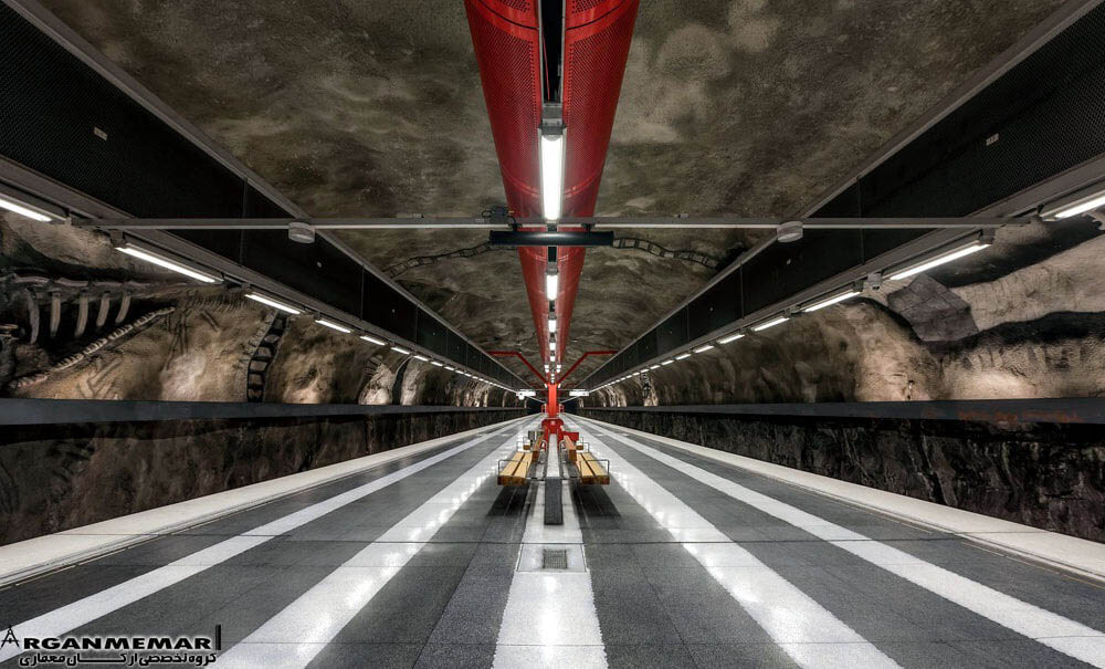 ایستگاه زیبای مترو استکهلم